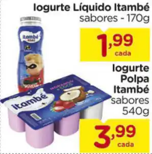 Carrefour Iogurte Liquido Itambe 170g oferta