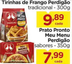 Carrefour Tirinhas de Frango Perdigao 300g oferta