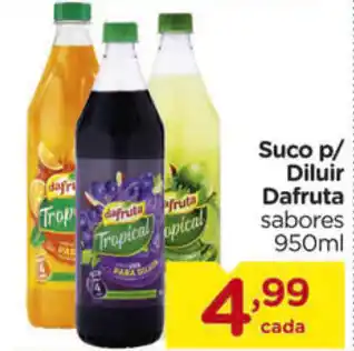 Suco p/ Diluir Dafruta 950ml