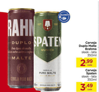 Carrefour Cerveja Duplo Malte Brahma 350ml oferta
