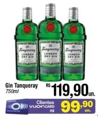 Fort Atacadista Gin Tanqueray 750ml oferta