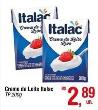 Fort Atacadista Creme de Leite Italac TP 200g oferta