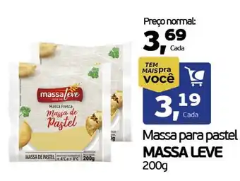 Cometa Supermercados Massa para pastel MASSA LEVE 200g oferta