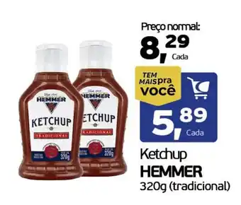 Cometa Supermercados Ketchup HEMMER 320g (tradicional) oferta