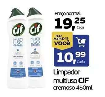 Cometa Supermercados Limpador multiuso CIF cremoso 450ml oferta
