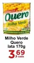 Rossi Supermercado Milho Verde Quero lata 170g oferta