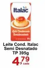Rossi Supermercado Leite Cond. Italac Semi Desnatado TP 395g oferta