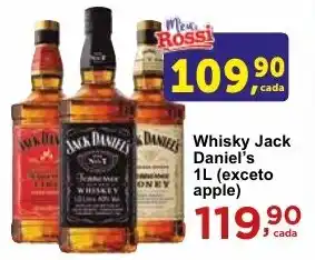 Rossi Supermercado Whisky Jack Daniel's 1L oferta