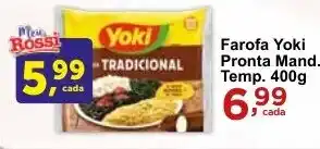 Rossi Supermercado Farofa Yoki Pronta Mand. Temp. 400g oferta