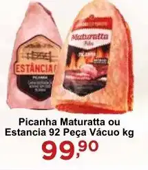 Rossi Supermercado Picanha Maturatta ou Estancia 92 Peça Vácuo kg oferta