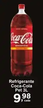 Rossi Supermercado Refrigerante Coca-Cola Pet 3L oferta