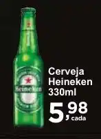 Rossi Supermercado Cerveja Heineken 330ml oferta