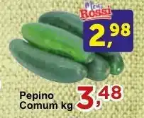 Rossi Supermercado Pepino Comum kg oferta