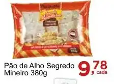 Rossi Supermercado Pão de Alho Segredo Mineiro 380g oferta