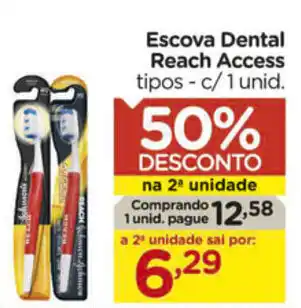 Carrefour Escova Dental Reach Access c/ 1 unid. oferta