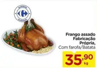 Carrefour Frango assado Fabricação Própria, Com farofa/Batata oferta