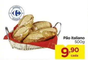 Carrefour Pão italiano 500g oferta
