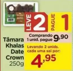 Carrefour Tâmara Khalas Date Crown 250g oferta