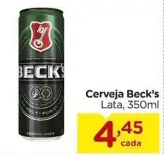 Cerveja Beck's Lata, 350ml