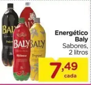 Carrefour Energético Baly Sabores, 2 litros oferta