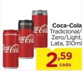 Carrefour Coca-Cola Tradicional/ Zero/Light, Lata, 310ml oferta