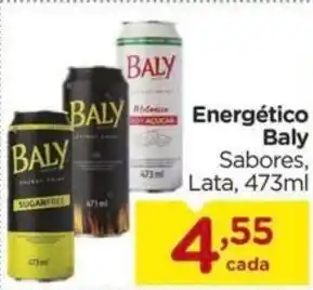 Carrefour Energético Baly Sabores, Lata, 473ml oferta