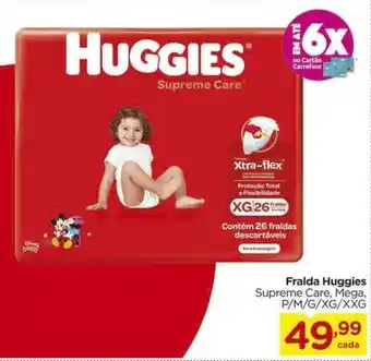 Carrefour Fralda Huggies oferta