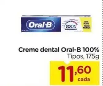 Carrefour Creme dental Oral-B 100% Tipos, 175g oferta