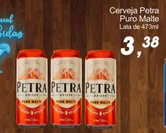 Villefort Atacadista Cerveja Petra Puro Malte Lata de 473ml oferta