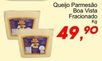 Villefort Atacadista Queijo Parmesão Boa Vista Fracionado Kg oferta