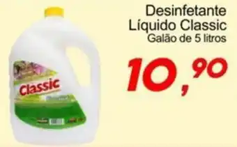 Villefort Atacadista Desinfetante Líquido Classic Galão de 5 litros oferta