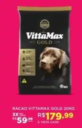 DB Supermercados RACAO VITTAMAX GOLD 20KG oferta