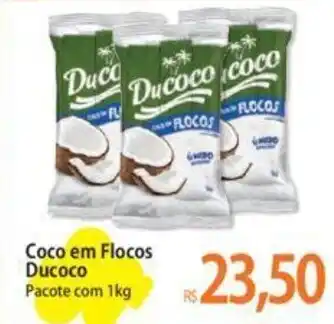 Coco em Flocos Ducoco Pacote com 1kg