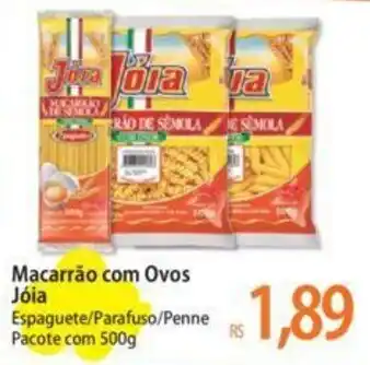 Atacadão Macarrão com Ovos Jóia 500g oferta