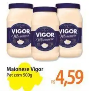 Atacadão Maionese Vigor Pet com 500g oferta