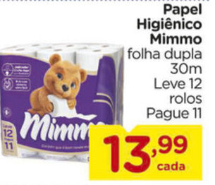 Papel Higiénico Mimmo