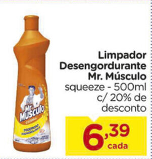 Carrefour Limpador desengordurante Mr.Musculo 500ml oferta
