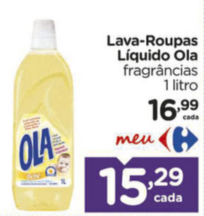 Lava-Roupas Liquido Ola 1L