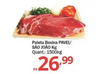 Paleta Bovina Pavei São João 1500kg