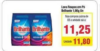 Spani Atacadista Lava Roupas Em Pó Brilhante 1.6kg oferta
