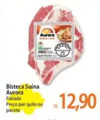 Atacadão Bisteca Suína Aurora Fatiada Preço por quilo no pacote oferta
