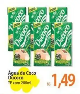 Atacadão Água de Coco Ducoco TP com 200ml oferta