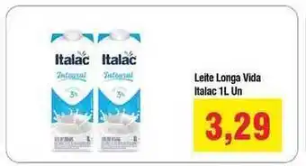 Spani Atacadista Leite Longa Vida Italac 1L oferta
