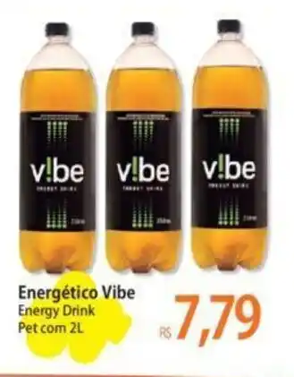Atacadão Energético Vibe Energy Drink Petcom 2L oferta