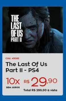 The Last Of Us Part Ii - Ps4