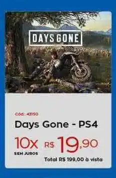 Ibyte Days Gone - Ps4 oferta