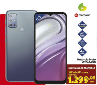 Carrefour Motorola Moto G20 64GB oferta