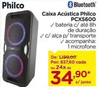 Carrefour Caix Acustica Philco PCX5600 oferta