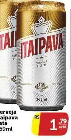 Pires Cerveja Itaipava 269ml oferta