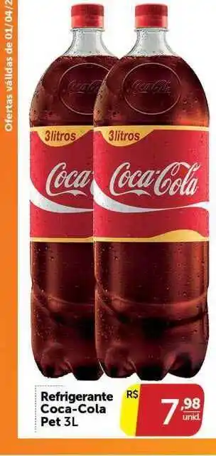 Pires Refrigerante Coca-cola 3L oferta